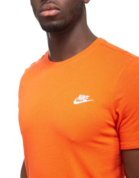 orange Nike t shirt